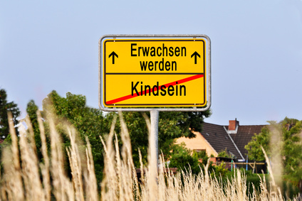 Erwachsen werden kindsein Konfirmation