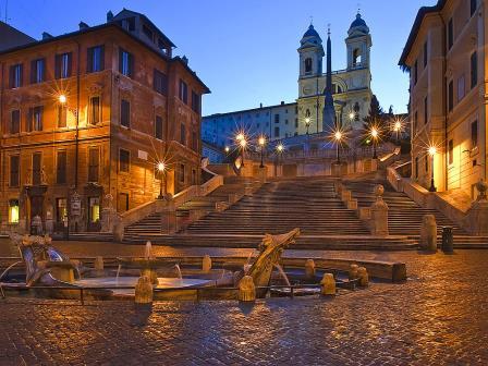 Spanische Treppe in Rom